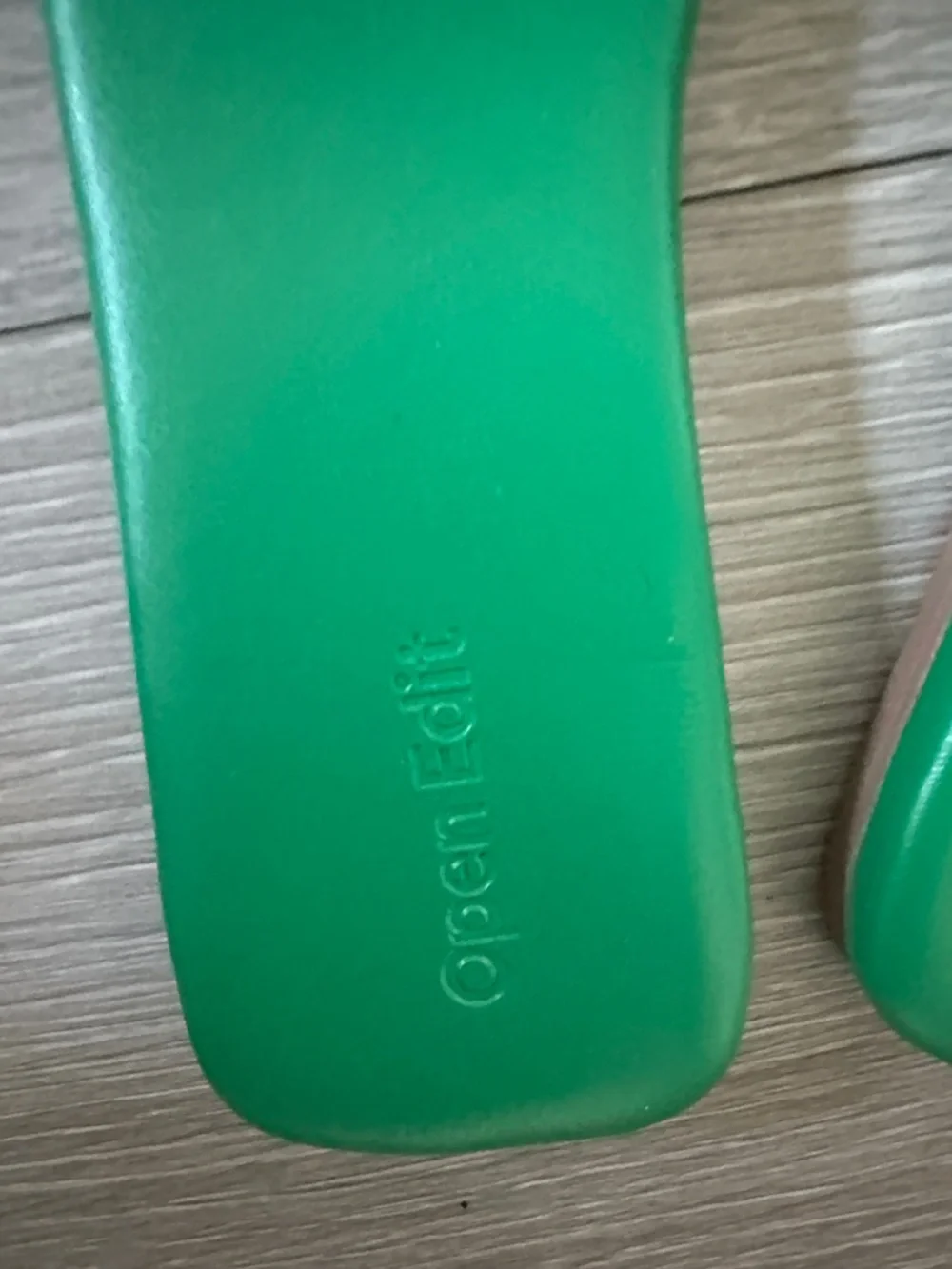 Nordstrom Open Edit Green Braided Slide Sandals - Women - Picture 3 of 4